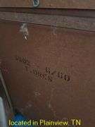DRESSER 59.5X18.5X31 WITH MIRROR 30.5X46.5