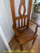 CUSTOM MADE HALL TREE WITH SEAT AND MIRROR 24WX15DX77H
