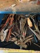 DELCO TOOL CABINET WITH FASTENERS, SCREWS, NAILS, ETC