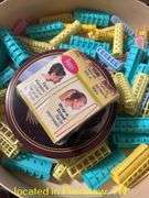 VINTAGE HAIR ROLLERS AND BOBBY PINS