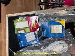 EXTENSION CORDS/COMMAND WALL STRIPS/FURNITURE PENS/3M HOOKS/CABINET LOCKS/COLEMAN GLOW STICKS