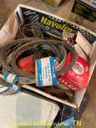 TANK DE-ICER/WATER TANK FLOAT VALVES/LARGE HAY TARP/MISC WIRE