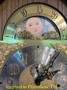 COLONIAL ROCKWELL GRANDFATHER CLOCK