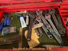 SNAP ON DOUBLE STACK TOOLBOX WITH MISC TOOLS