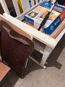 ROCKING WOODEN BENCH/PET DOOR/WATER HOSE WAND/TRAY/FOOTSTOOL