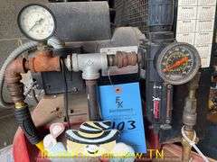 SANDBORN MAGNUM FORGE 5HP UPRIGHT AIR COMPRESSOR