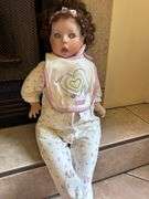 LEE MIDDLETON ORIGINAL DOLLS AND CERAMIC CRAWLING BOY DOLL