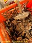 CRATE OF CERAMIC INSULATORS