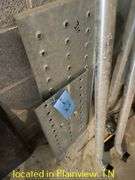 QTY (2) TRUCK STEP BARS/(2) GALVANIZED TRACTION PLATES/(2) BED RAILS