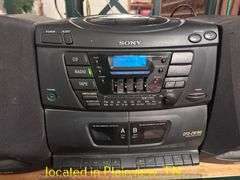 SONY RADIO/CD/CASSETTE-WORKS