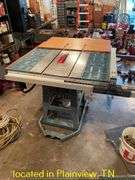 JET 10" CONTACTOR TABLE SAW MODEL JWTS-10