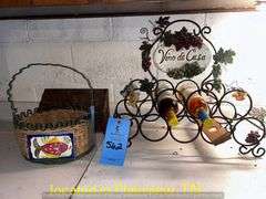 WINE RACK/BASKET/MAIL SORTER