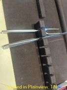 ONIEDA 1310 (8) PLACE SET & CARVEL HALL STAINLESS USA (6) KNIFE SET WITH SERVING FORK & CARVING KNIF