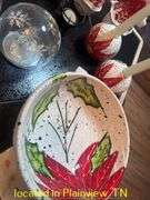 BELLA CASA BY GANZ SERVING BOWL AND PITCHER AND 2CANDLE HOLDERS AND SALT AND PEPPER SHAKER