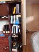 5SHELF BOOKSHELF-SHELF ONLY-NO CONTENTS
