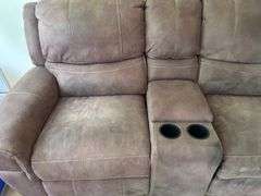 COUCH AND (2) RECLINERS