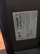 SAMSUNG TV WITH REMOTE-POWERED ON 38X22