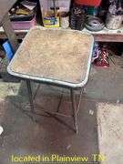 METAL SHOP STOOL