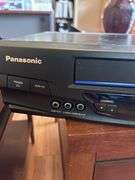 PANASONIC VCR PLAYER WITH REMOTE