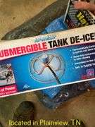 TANK DE-ICER/WATER TANK FLOAT VALVES/LARGE HAY TARP/MISC WIRE