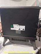 1000W/1500W ELECTRIC FIREPLACE WITH REMOTE-POWERED ON