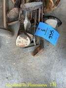 VINTAGE GOLF CLUBS AND BAG