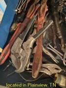 DELCO TOOL CABINET WITH FASTENERS, SCREWS, NAILS, ETC