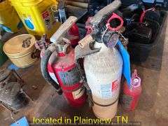 QTY (7) FIRE EXTINGUISHERS