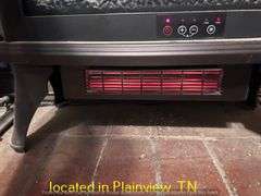 1000W/1500W ELECTRIC FIREPLACE WITH REMOTE-POWERED ON