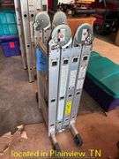 GEPRIITE HD MULTI-POSITIONAL ALUMINUM LADDER