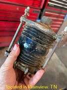 QTY (2) VINTAGE MARINE SIGNAL LIGHTS-BOTH BLUE