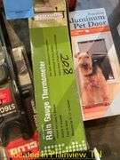 CRATE SCREEN WIRE/FOAM SPONGES/RAIN GAUGE/PET DOOR/THE CLUB