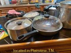 POTS/PANS/SKILLET/LIDS/BOWLS