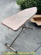 VINTAGE IRON AND IRONING BOARD