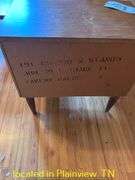 QTY (2) MATCHING BEDSIDE TABLES 24X15X23