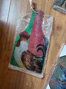 UNUSED GLASS ROOSTER CUTTING BOARDS/SERVING BOARDS -BIGGEST IS 15X11