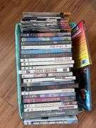 PANASONIC DVD PLAYER WITH MREMOTE AND ASST DVDS