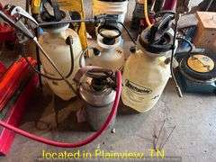 QTY (5) PLASTIC HAND SPRAYERS