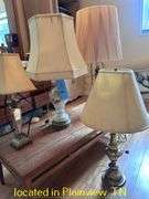 QTY (5) LAMPS-TALLEST 33"H