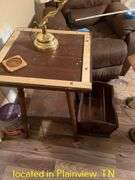 CRADLE MAGAZOINE HOLDER/MATCHING LAMPS/FLOOR LAMP/SIDE TABLE/2 READING LAMPS