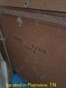 DRESSER 59.5X18.5X31 WITH MIRROR 30.5X46.5