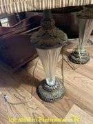 CRADLE MAGAZOINE HOLDER/MATCHING LAMPS/FLOOR LAMP/SIDE TABLE/2 READING LAMPS