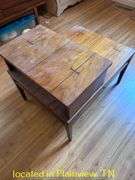 TELEPHONE TABLE 28X21X21 AND  COFFEE TALBE 54X19X15