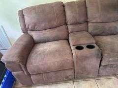 COUCH AND (2) RECLINERS