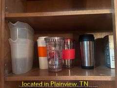 ASST PLASTIC CUPS/COFFEE CUPS/MUG STAND/