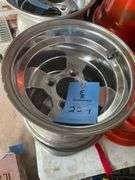 (2) 4LUG ALUMINUM RIMS 10X7