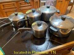 REVERE WARE COPPER CLAD SET