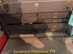 KENNEDY MACHINEST TOOLBOX WITH MISC FASTENERS
