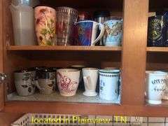 ASST PLASTIC CUPS/COFFEE CUPS/MUG STAND/