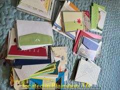 ASST GREETING CARDS AND ENVELOPES